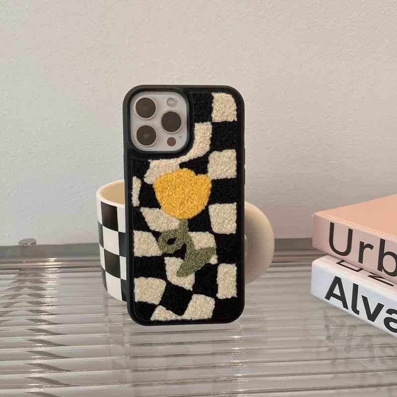 Retro Art Fuzzy Plush Tulip Flower Korean Phone Case For iPhone 11 12 13 Pro XS Max X XR 7 8 Plus Winter Cute Soft Back Cover
Retro Art Fuzzy Plush Tulip Flower Korean Phone Case For iPhone 11 12 13 Pro XS Max X XR 7 8 Plus Winter Cute Soft Back Cover