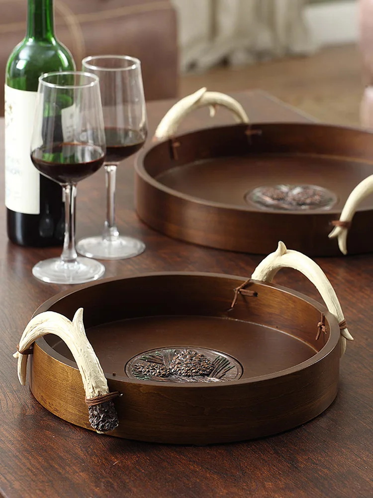 That Lan How Good Continuous System Originality Round Tea Tray Household Food Check Center Plate Hotel Woodiness Cup Tray
That Lan How Good Continuous System Originality Round Tea Tray Household Food Check Center Plate Hotel Woodiness Cup Tray