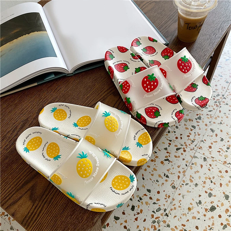 Cartoon Fruit Women Slippers Watermelon Banana Home Slippers Summer Sandals Slides Women Shoes Flip Flops Sandalias Mujer
Cartoon Fruit Women Slippers Watermelon Banana Home Slippers Summer Sandals Slides Women Shoes Flip Flops Sandalias Mujer