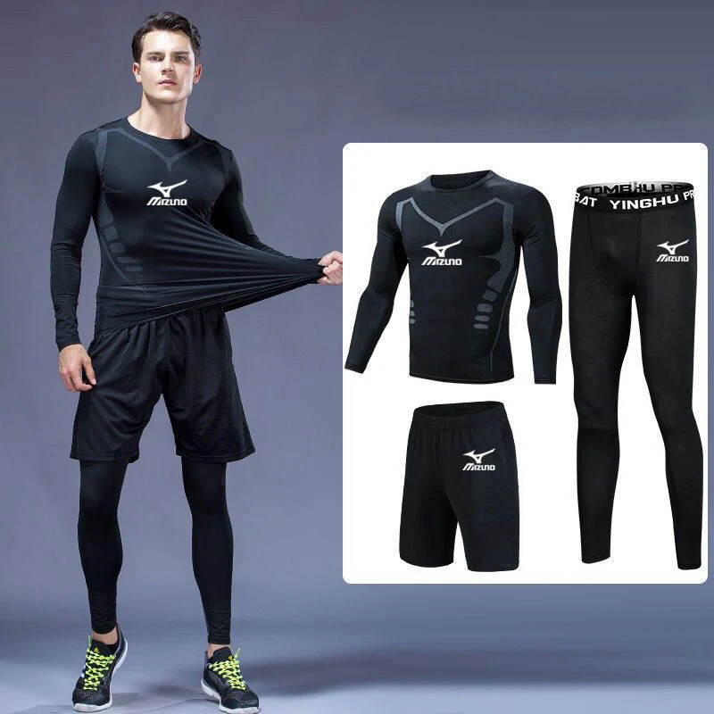 2021 New 5pcs/set Of Men's Sports Gym Jogging Quick-drying Sports Suit Running Jogging Men's Tights Breathable Brand T-shirt
2021 New 5pcs/set Of Men's Sports Gym Jogging Quick-drying Sports Suit Running Jogging Men's Tights Breathable Brand T-shirt
