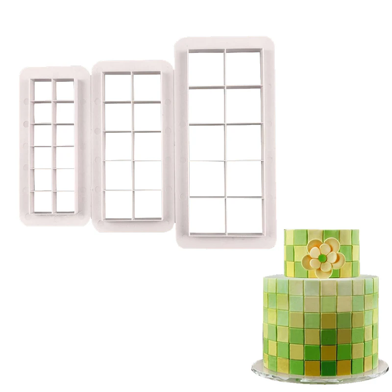 3Pcs Cube Cake Cookie Press Stamp Embosser Cutter Fondant Mould Wedding Party Kitchen Baking Bread Cream Dessert Embossing Tools
3Pcs Cube Cake Cookie Press Stamp Embosser Cutter Fondant Mould Wedding Party Kitchen Baking Bread Cream Dessert Embossing Tools
