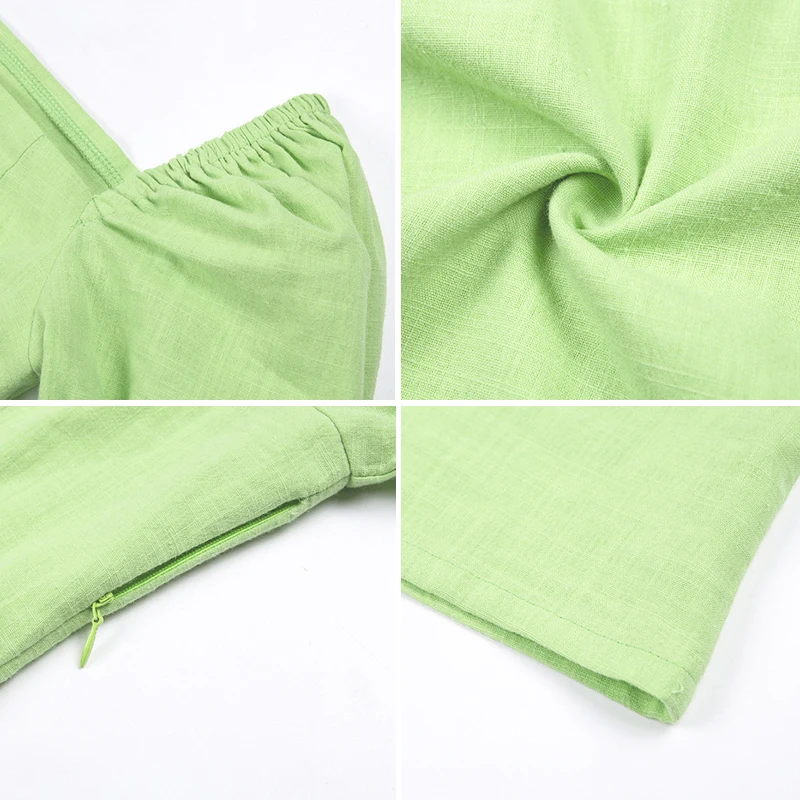 2020 Square Collar Summer Dress Women Solid Short Sleeve Low Cut Mini Dress Sexy Slim Bodycon Sheath Dress Female Vestido Green
2020 Square Collar Summer Dress Women Solid Short Sleeve Low Cut Mini Dress Sexy Slim Bodycon Sheath Dress Female Vestido Green