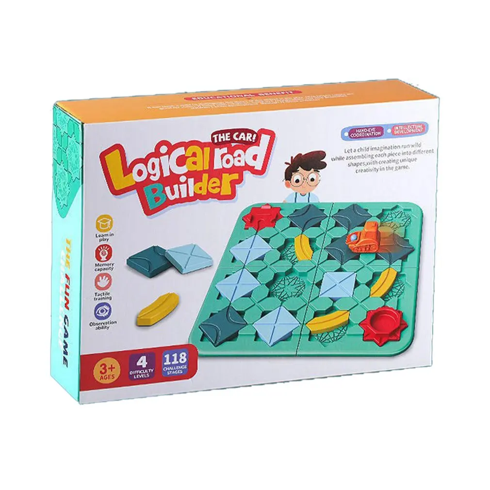Road Building Maze Thinking Logical Reasoning Create Road Assembly Pull Back Forklift Puzzle Board Game 118 Levels
Road Building Maze Thinking Logical Reasoning Create Road Assembly Pull Back Forklift Puzzle Board Game 118 Levels