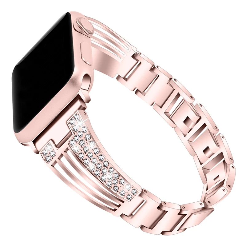 Diamond jewelry wrist strap For Apple Watch band 44mm 40mm iwatch serice 5/2/1 apple Watch 6/4/3 Apple Watch Strap 38mm 42mm
Diamond jewelry wrist strap For Apple Watch band 44mm 40mm iwatch serice 5/2/1 apple Watch 6/4/3 Apple Watch Strap 38mm 42mm