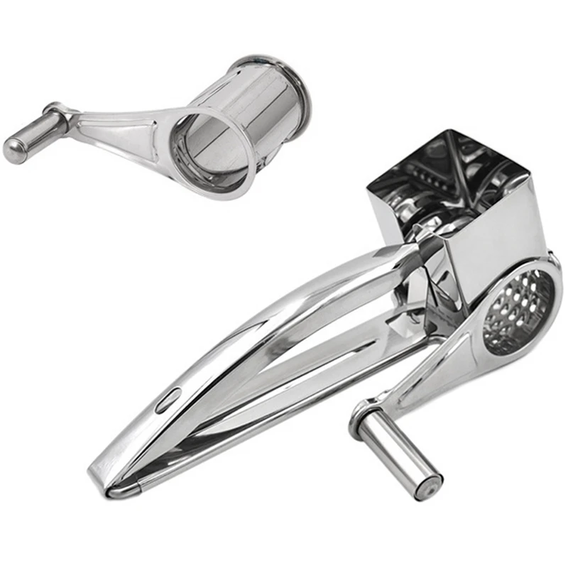 Нержавеющая сталь вращающийся сырный Терка дробилка для сырной массы, ручной коленчатый вращающийся сырный терка для Кухня
Нержавеющая сталь вращающийся сырный Терка дробилка для сырной массы, ручной коленчатый вращающийся сырный терка для Кухня