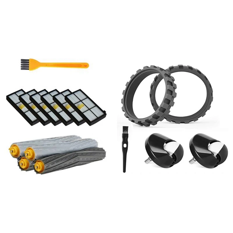 1Set HEPA Filters Roller Brush For Irobot Roomba 980 990 900 865 & Front Caster Wheel Assembly (2 Wheel Tires+2 Wheel)
1Set HEPA Filters Roller Brush For Irobot Roomba 980 990 900 865 & Front Caster Wheel Assembly (2 Wheel Tires+2 Wheel)