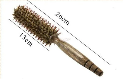 Pig Bristle With Wooden Handlecurly Hair Round Hair Rolling Comb Heat-resistant One-side Hair Comb Hair Comb Sale
Pig Bristle With Wooden Handlecurly Hair Round Hair Rolling Comb Heat-resistant One-side Hair Comb Hair Comb Sale
