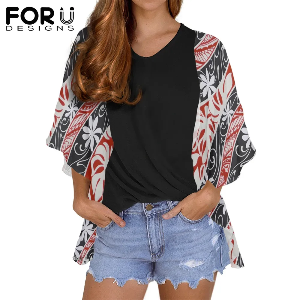FORUDESINGS Autumn Women's Chiffon Shirts Vintage Kimono Cardigan Lady Tropical Ferns Tiare Flowers Pattern Shawl Capes Blouses
FORUDESINGS Autumn Women's Chiffon Shirts Vintage Kimono Cardigan Lady Tropical Ferns Tiare Flowers Pattern Shawl Capes Blouses