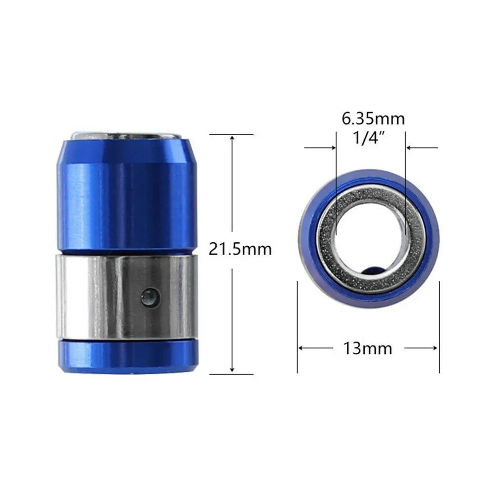 2pcs Bit Holder All Metal Magnetizer Ring Durable High Quality Magnetic Ring
2pcs Bit Holder All Metal Magnetizer Ring Durable High Quality Magnetic Ring
