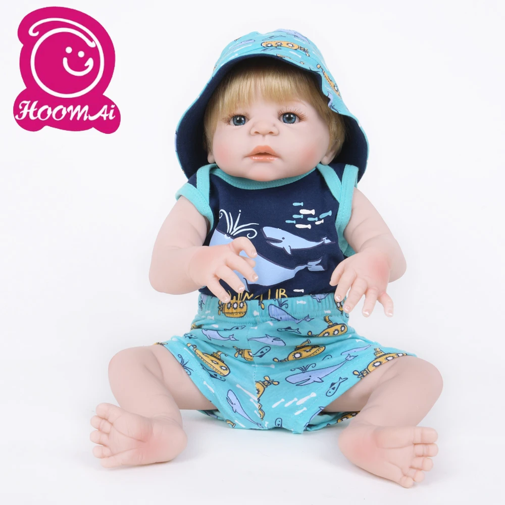 Водонепроницаемый Reborn Kids Playmate имитирует принцессу 22 дюйма Bebe Baby Girl куклы
