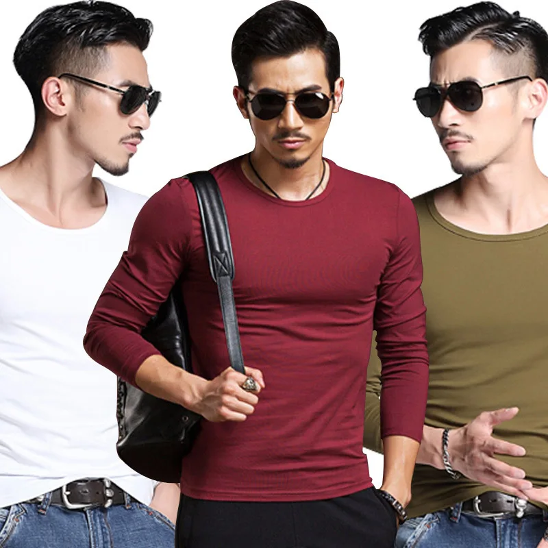 2021 Winter Men's Long Sleeve T-shirt Bottomed Compression White T Shirt Men O-Neck Free Shipping Best Fitness Mens Clothing
2021 Winter Men's Long Sleeve T-shirt Bottomed Compression White T Shirt Men O-Neck Free Shipping Best Fitness Mens Clothing
