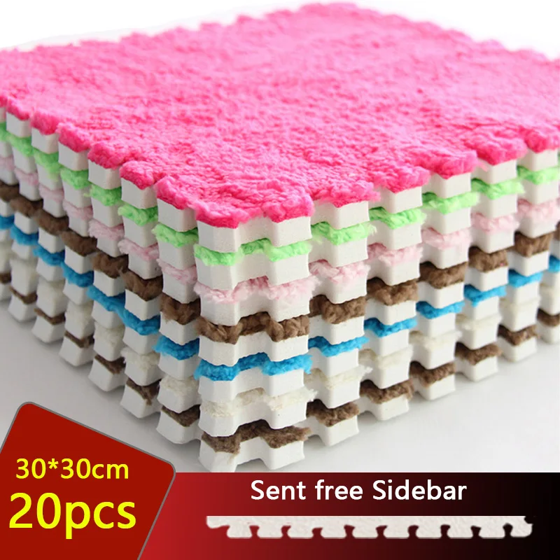 10/20PCS Carpet Living Room Bedroom Children Kids Soft Magic Patchwork Jigsaw Splice Heads Climbing Baby Crawing Mat Area Rugs
10/20PCS Carpet Living Room Bedroom Children Kids Soft Magic Patchwork Jigsaw Splice Heads Climbing Baby Crawing Mat Area Rugs