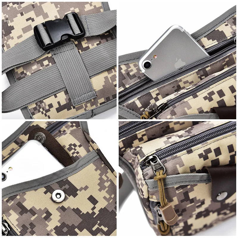 Men Nylon Drop Legs Bags Fashion Hip Waist Pack Thigh Bum Fanny Packs Multifunction Tactical Riding Male Shoulder Messenger Bag
Men Nylon Drop Legs Bags Fashion Hip Waist Pack Thigh Bum Fanny Packs Multifunction Tactical Riding Male Shoulder Messenger Bag