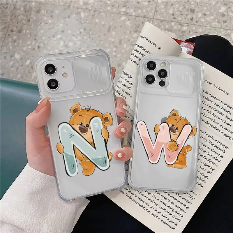 Luxury bear letters Phone Case Transparent Camera Protection for iPhone 12 11 8 7 se 2020 mini pro X XS XR MAX Plus
Luxury bear letters Phone Case Transparent Camera Protection for iPhone 12 11 8 7 se 2020 mini pro X XS XR MAX Plus