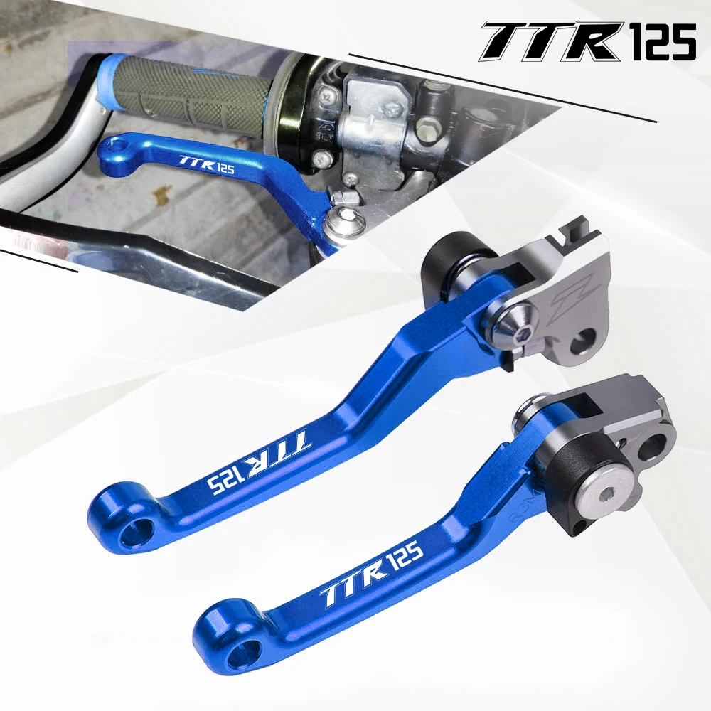 

For YAMAHA TTR125 LW/E Motorcoss Pivot Dirt Bike Pit Handle Brake Clutch Levers TTR 125 LW E 1993-2008 2007 2006 2005 2004 2003