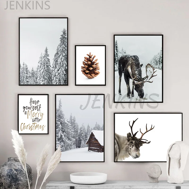 Wall Art Poster Wall Pictures Deer Tree Nordic Snow Print On Canvas Painting for Living Room Christmas Decor(NO FRAME) jenkins
Wall Art Poster Wall Pictures Deer Tree Nordic Snow Print On Canvas Painting for Living Room Christmas Decor(NO FRAME) jenkins