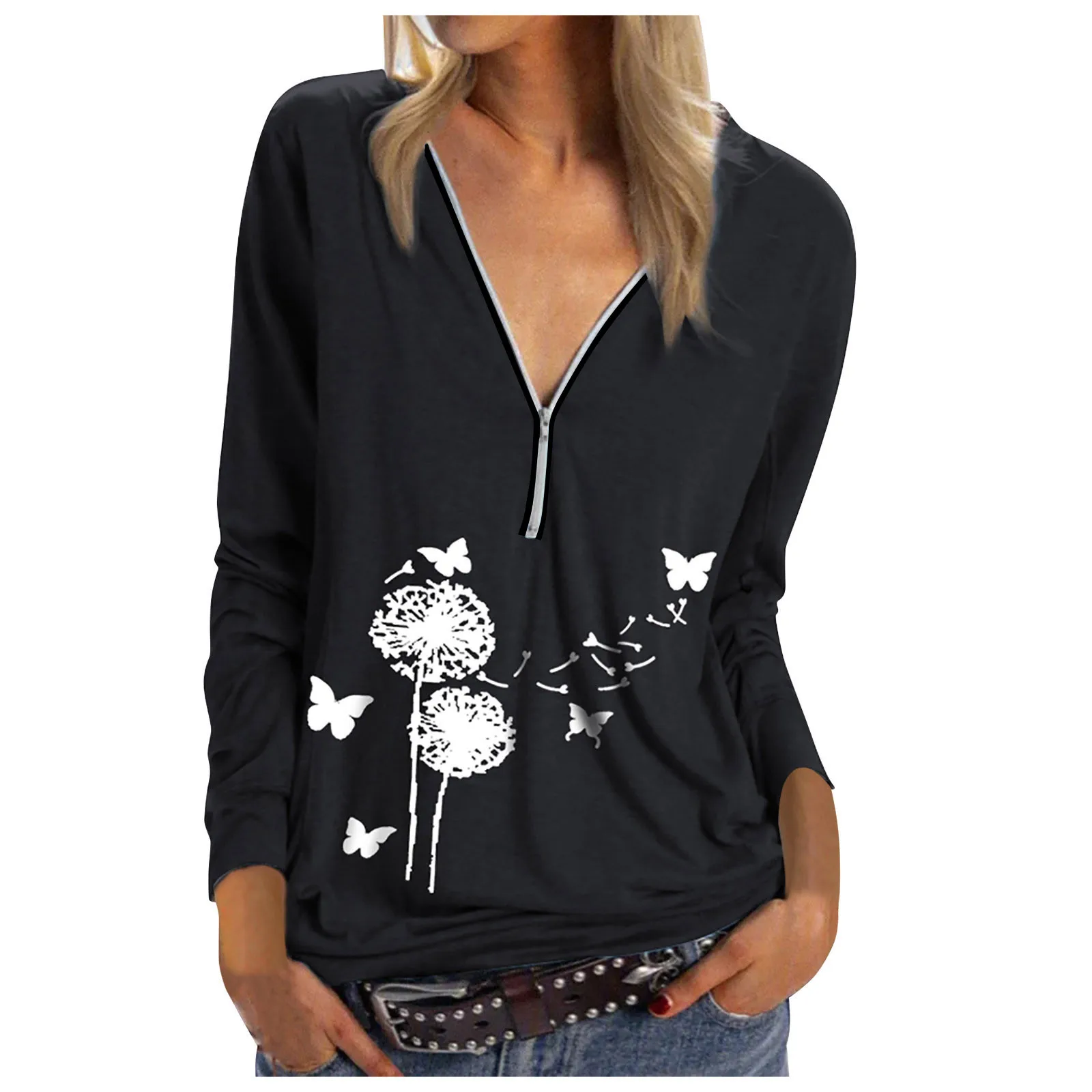 Women Ladies Plus Size Print Long Sleeve V-neck Blouse Pullover Tops Shirt 2021 Ropa De Mujer 2021 Woman Shorts
Women Ladies Plus Size Print Long Sleeve V-neck Blouse Pullover Tops Shirt 2021 Ropa De Mujer 2021 Woman Shorts