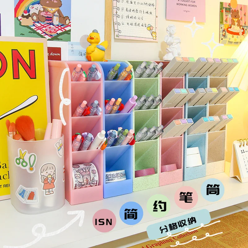 Korean Candy Color Desk Organizer Pen Holder Simple Stationery Storage Box Cute Sweet Girl Style Student Gift Office Supply
Korean Candy Color Desk Organizer Pen Holder Simple Stationery Storage Box Cute Sweet Girl Style Student Gift Office Supply