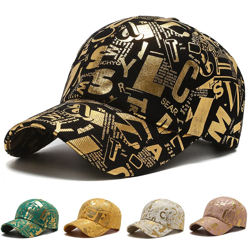 Spring New Bronzing Men's Baseball Cap 2021 Trend Hip-hop Adjustable Cap Summer Sun Hat for Women
Spring New Bronzing Men's Baseball Cap 2021 Trend Hip-hop Adjustable Cap Summer Sun Hat for Women