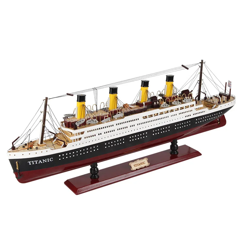 30-100CM Wooden Titanic Cruise Ship Model with LED Lights Decoration Wood Sailing Boat Craft Creative Home Living Room Decor
30-100CM Wooden Titanic Cruise Ship Model with LED Lights Decoration Wood Sailing Boat Craft Creative Home Living Room Decor