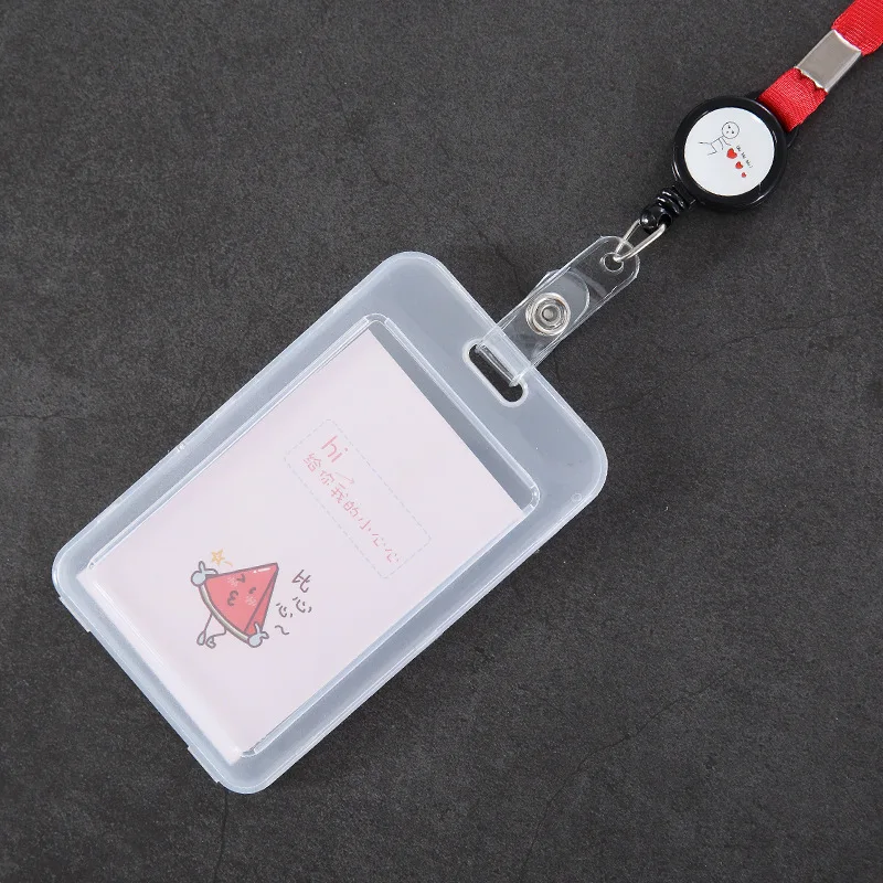 1pcs Student Card Cover Name Credit Card Holder Bank Card Neck Strap Lanyard ID Card Holders Identity Badge Protector Cover
1pcs Student Card Cover Name Credit Card Holder Bank Card Neck Strap Lanyard ID Card Holders Identity Badge Protector Cover