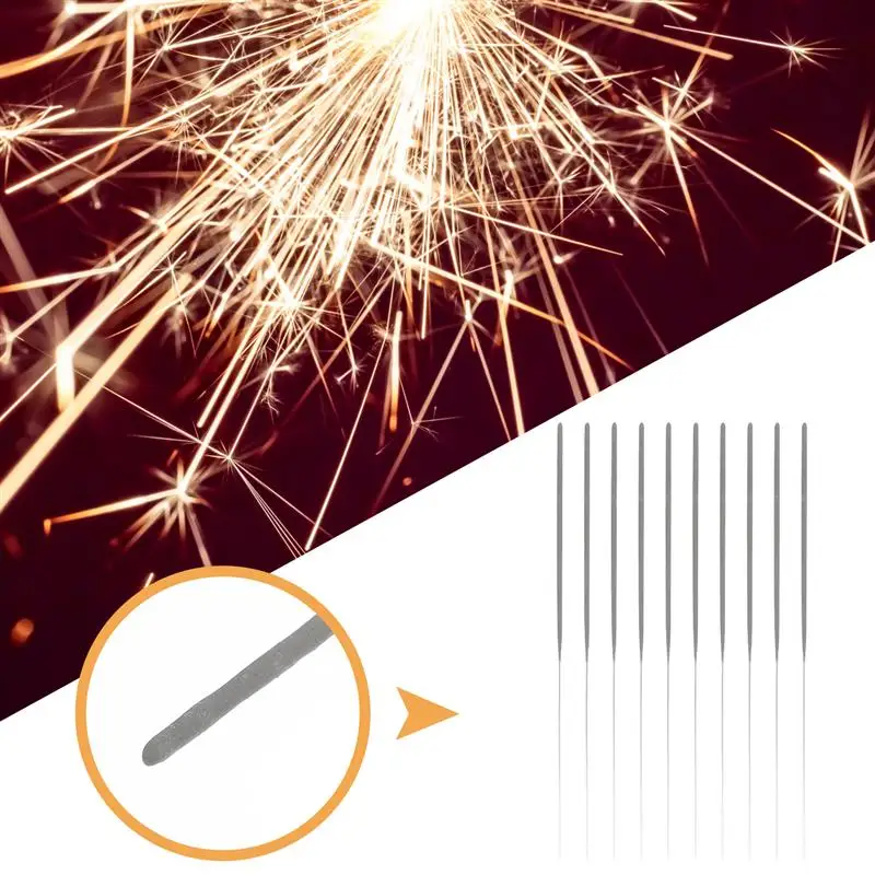 10Pcs Beautiful Sparkler Sticks Party Sparkler Sticks Safe Wedding Firework Party Concert Atmosphere Light Flashing Stick
10Pcs Beautiful Sparkler Sticks Party Sparkler Sticks Safe Wedding Firework Party Concert Atmosphere Light Flashing Stick