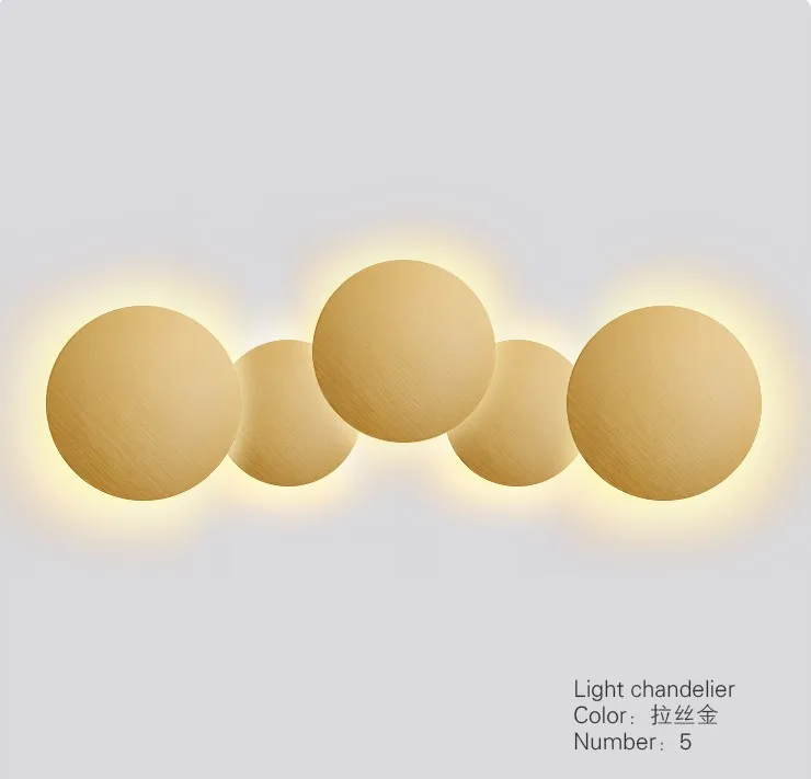 New product light luxury round wall lamp simple ins style combination restaurant wall lamp bedroom wall lamp net red lamp
New product light luxury round wall lamp simple ins style combination restaurant wall lamp bedroom wall lamp net red lamp
