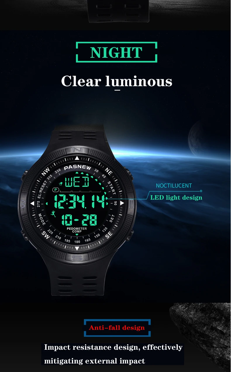 Men Lcd Digital Watches Men Military Sports Watches Multifunction Electronic Wristwatches Swim Relogio Masculino Reloj Hombre
Men Lcd Digital Watches Men Military Sports Watches Multifunction Electronic Wristwatches Swim Relogio Masculino Reloj Hombre