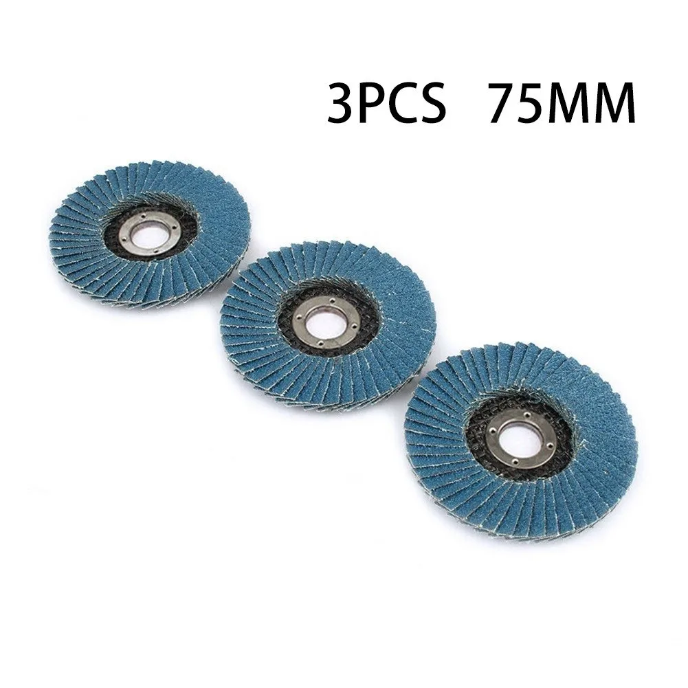 Blue Flap Discs Durable Grinding Wheels Hard-wearing Zirconium Corundum