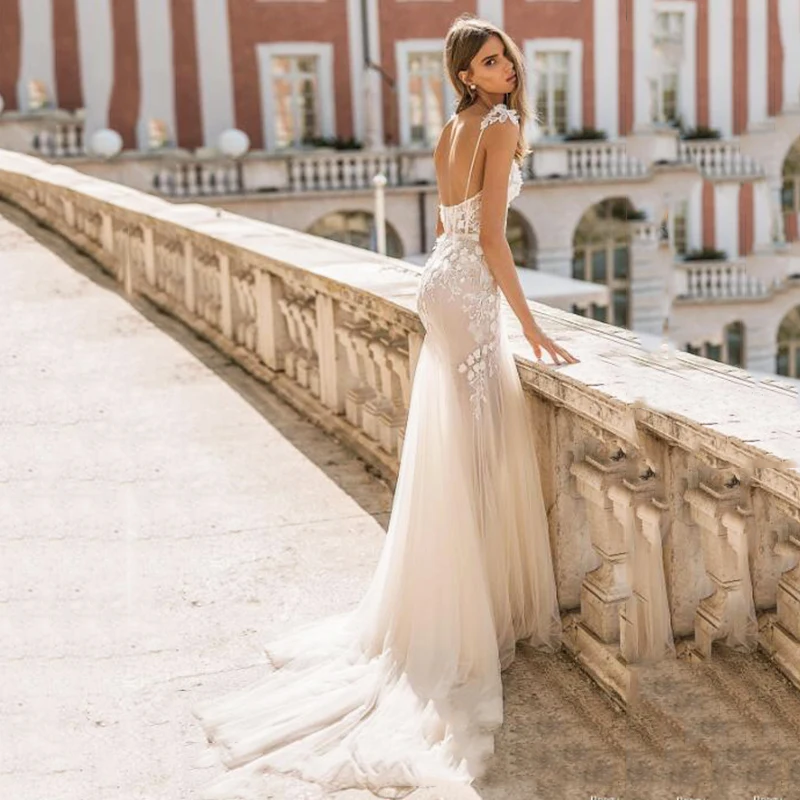 Hi Shy Bridal New Simple Wedding Dress Backless Sleeveless Design Chiffon Lace Bride Dresses Princess Dress Plus Size 2021
Hi Shy Bridal New Simple Wedding Dress Backless Sleeveless Design Chiffon Lace Bride Dresses Princess Dress Plus Size 2021