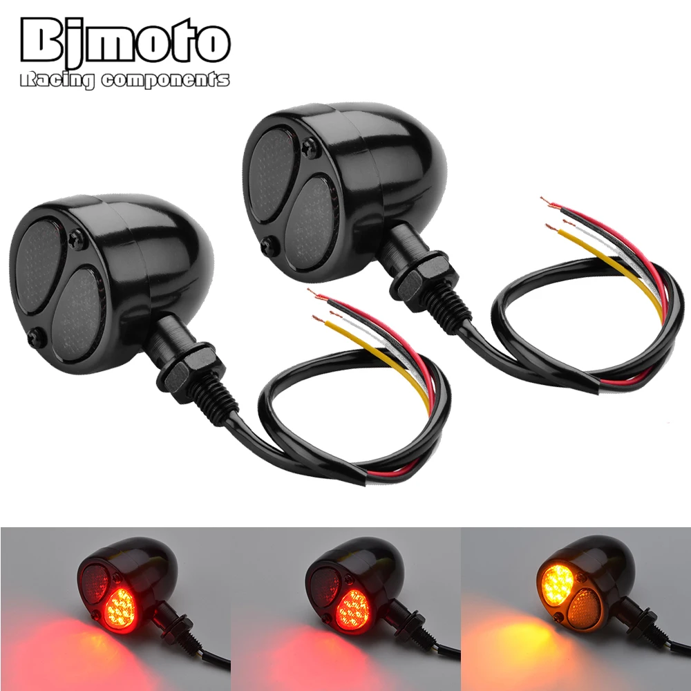 Поворотный сигнал для мотоцикла BJMOTO, 2 шт., 12 В, светодиодный указатель поворота для мотоцикла, мигающий индикатор для мотоцикла, Тормозная лампа для Harley Honda Yamaha
Поворотный сигнал для мотоцикла BJMOTO, 2 шт., 12 В, светодиодный указатель поворота для мотоцикла, мигающий индикатор для мотоцикла, Тормозная лампа для Harley Honda Yamaha