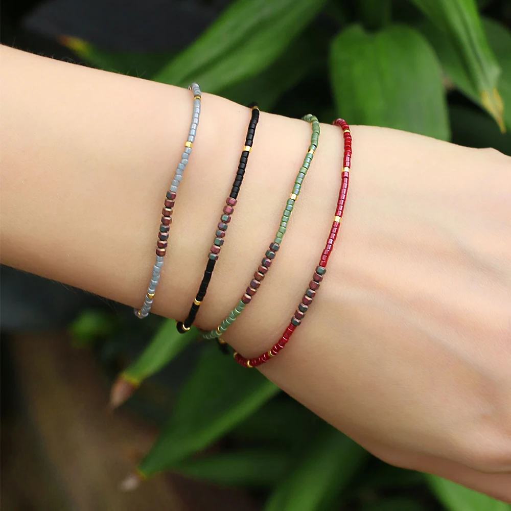 KELITCH 2021 New Miyuki Bracelets Handwoven Rope Strand Bracelet Cuff Chain Gift Jewelry For Women Men Bangles Bijoux Femme
KELITCH 2021 New Miyuki Bracelets Handwoven Rope Strand Bracelet Cuff Chain Gift Jewelry For Women Men Bangles Bijoux Femme