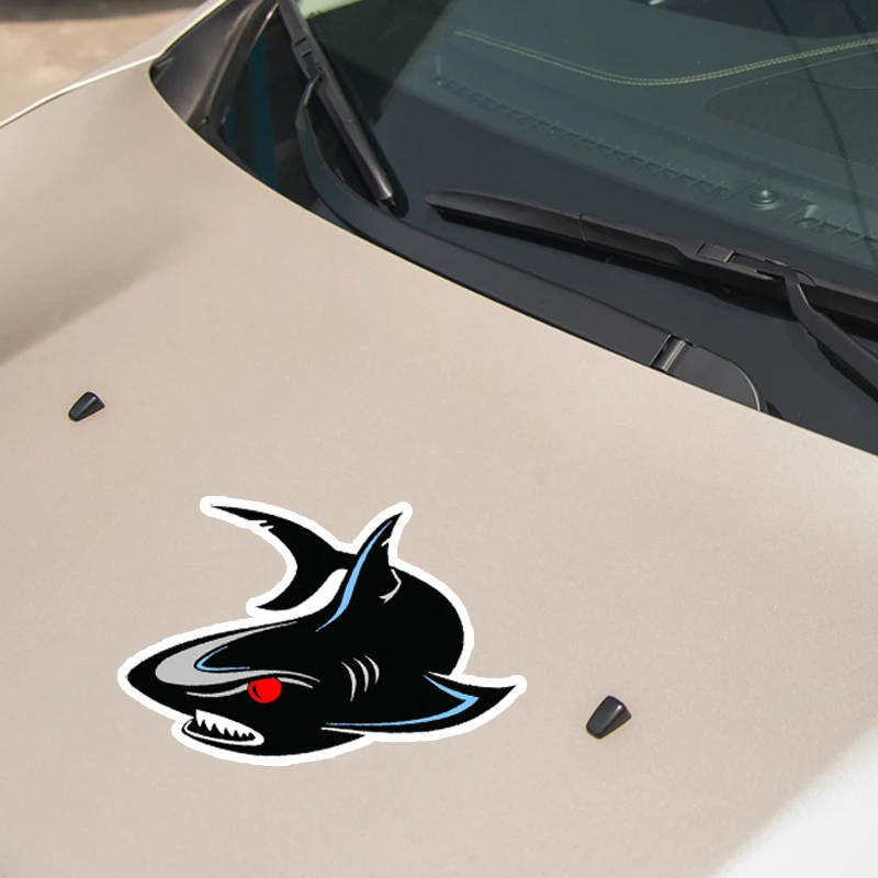 Car Sticker Motorcycle Sticker Cute Angry Cartoon Shark Color PVC Waterproof Sunscreen Decal Decoration 14.8cm 10.6cm 
Car Sticker Motorcycle Sticker Cute Angry Cartoon Shark Color PVC Waterproof Sunscreen Decal Decoration 14.8cm 10.6cm