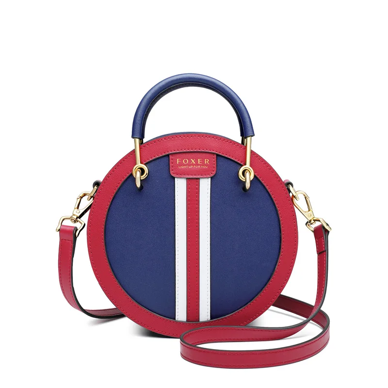 Women's Split Leather Round Crossbody Bag Female Small England Style Circular Handbag Lady 2021 Shoulder Bag Gift for Girl
Women's Split Leather Round Crossbody Bag Female Small England Style Circular Handbag Lady 2021 Shoulder Bag Gift for Girl