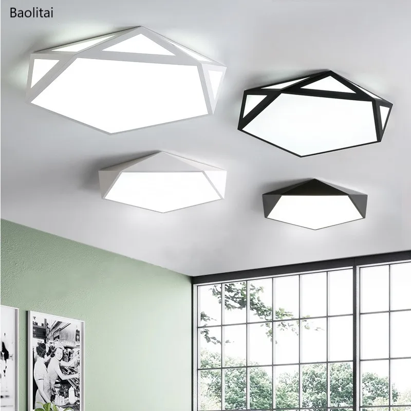 Ultra-thin Led Modern Ceiling Light Remote Control Creative Geometry Bedroom Living Room Study Balcony Aisle Lamps
Ultra-thin Led Modern Ceiling Light Remote Control Creative Geometry Bedroom Living Room Study Balcony Aisle Lamps