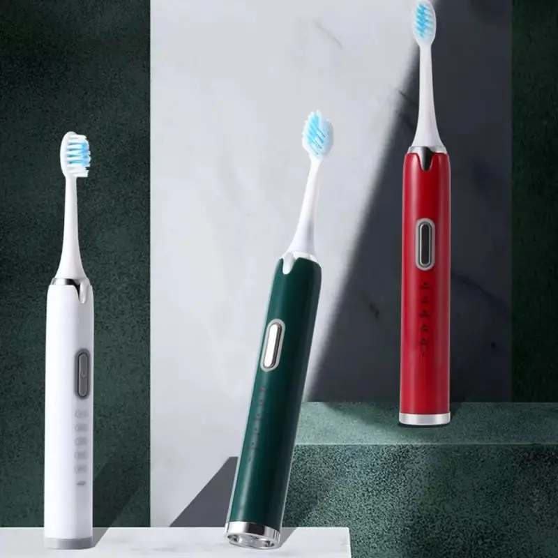 USB Rechargeable Electric Toothbrush Adult Ultrasonic Automatic Toothbrush Waterproof Vibration Toothbrush Oral Clean Tool TSLM1
USB Rechargeable Electric Toothbrush Adult Ultrasonic Automatic Toothbrush Waterproof Vibration Toothbrush Oral Clean Tool TSLM1