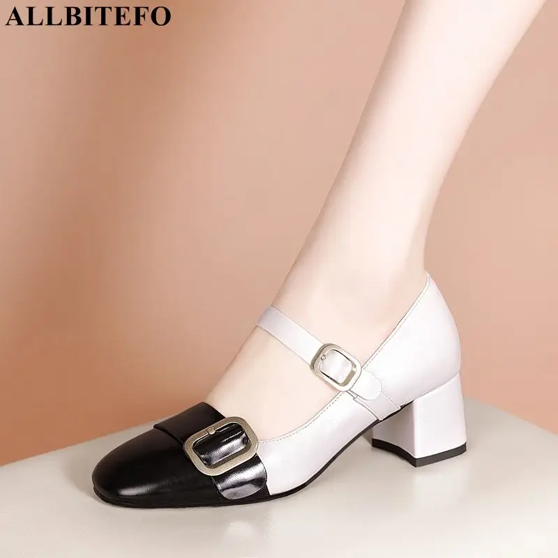 Туфли ALLBITEFO женские из натуральной кожи, удобные, на высоком каблуке, для отдыха, для прогулок, базовые, разные цвета, размеры 33-42
Туфли ALLBITEFO женские из натуральной кожи, удобные, на высоком каблуке, для отдыха, для прогулок, базовые, разные цвета, размеры 33-42