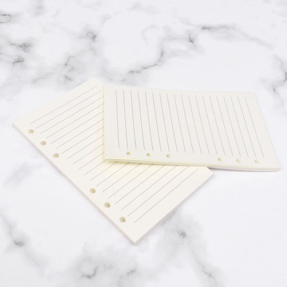 240Pcs Classic Portable Binder Core Diary Inner Notebook Multicolor Delicate for Diary Notebook Drawing Block(White) 
240Pcs Classic Portable Binder Core Diary Inner Notebook Multicolor Delicate for Diary Notebook Drawing Block(White)