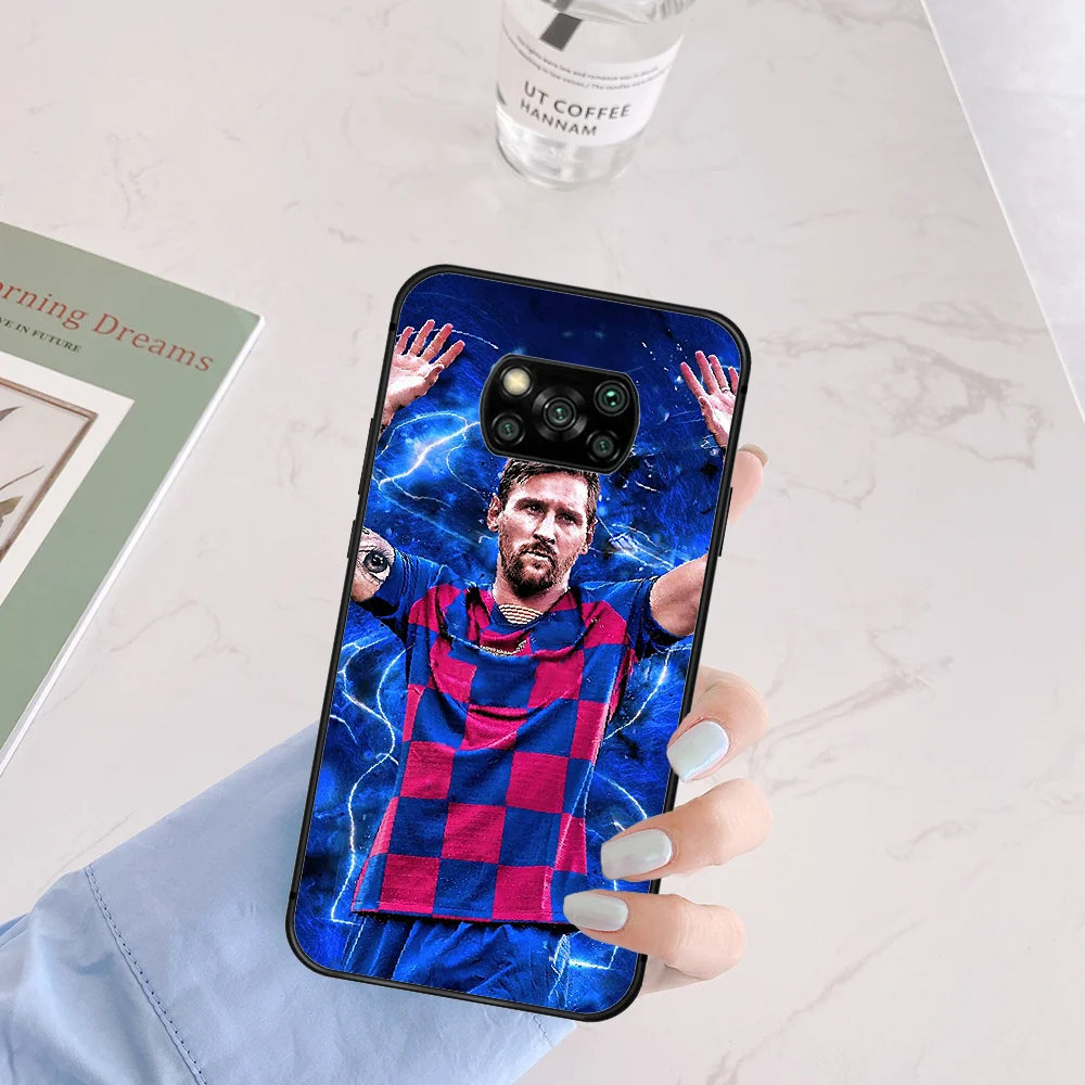 Football Messi Stars Phone Case Cover Hull For Xiaomi Mi A2 A3 8 9 SE 9T 10 10T Lite Pro Ultra Poco X3 black Coque 3D Funda
Football Messi Stars Phone Case Cover Hull For Xiaomi Mi A2 A3 8 9 SE 9T 10 10T Lite Pro Ultra Poco X3 black Coque 3D Funda