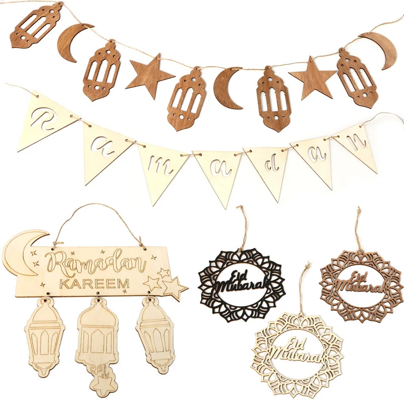 1set Wooden Plaque Ornaments Kareem Gift Eid Mubarak Decoration Accessories Ramadan Decoration Islamic Pendant Party Supplies
1set Wooden Plaque Ornaments Kareem Gift Eid Mubarak Decoration Accessories Ramadan Decoration Islamic Pendant Party Supplies