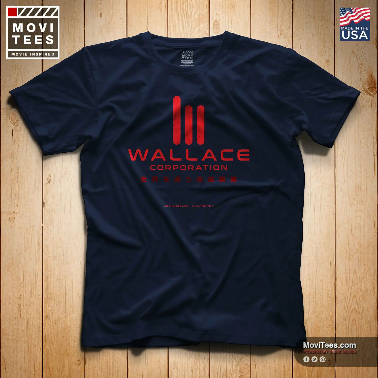 

Wallace Corporation T-Shirt Inspired By The 2017 Movie Blade Runner 2049 2019 Unisex Tee
