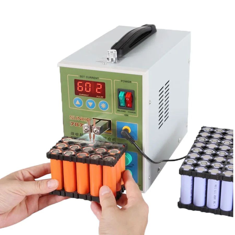 787A+Battery Microcomputer Pulse Spot Welding Machine MCU Pedal Welder Machine Battery Capability Charger Foot Pedal C0118
787A+Battery Microcomputer Pulse Spot Welding Machine MCU Pedal Welder Machine Battery Capability Charger Foot Pedal C0118