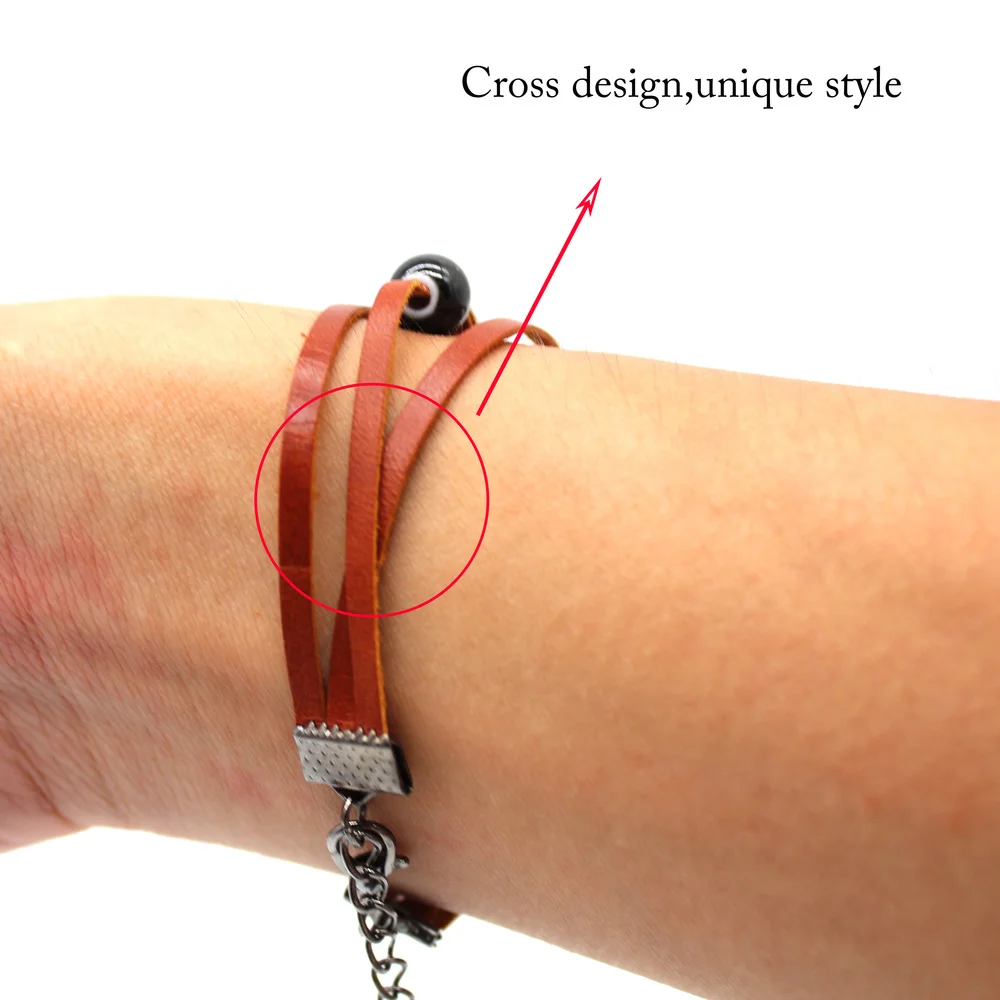 The Last of Us 2 Part 2 Cosplay Ellie Dina Charm Bracelet for Women Evil Eye Beads Leather Chain Bangles Bracelets Men Jewelry
The Last of Us 2 Part 2 Cosplay Ellie Dina Charm Bracelet for Women Evil Eye Beads Leather Chain Bangles Bracelets Men Jewelry