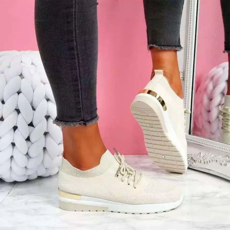 Litthing White Sneakers Women Solid Mesh Lace-up Sneakers Casual Vulcanized Shoes Tennis Female Breathable Non-Slip Sports Shoes
Litthing White Sneakers Women Solid Mesh Lace-up Sneakers Casual Vulcanized Shoes Tennis Female Breathable Non-Slip Sports Shoes