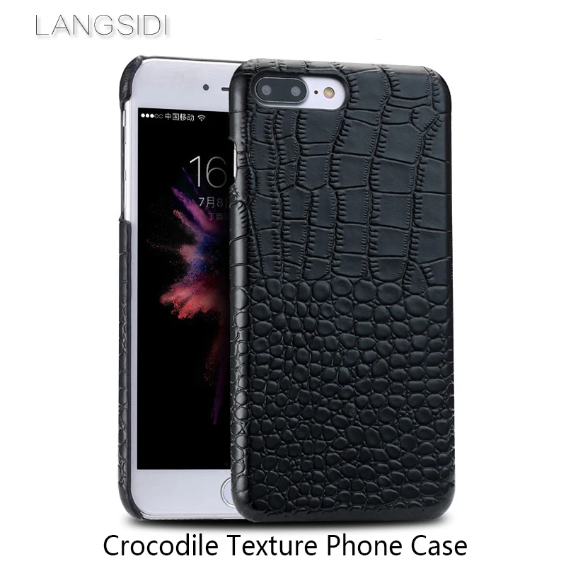 Genuine Leather Phone Case For New iPhone 11 pro max 7 8plus Crocodile Texture Back Cover For Iphone 6 6S XR XS X 5 5S SE Cases
Genuine Leather Phone Case For New iPhone 11 pro max 7 8plus Crocodile Texture Back Cover For Iphone 6 6S XR XS X 5 5S SE Cases