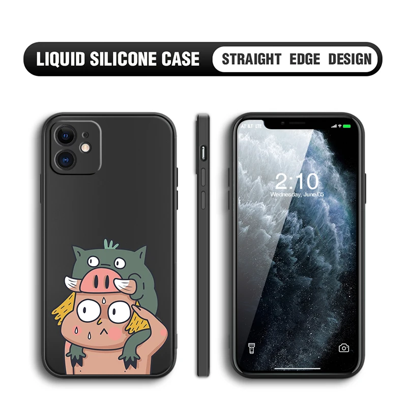Lovely Phone Case for iPhone 11 Cases Silicone Cover for iPhone 13 Pro Max 12 Mini X XR XS 8 7 6 6S Plus Se Silicone Funda Coque
Lovely Phone Case for iPhone 11 Cases Silicone Cover for iPhone 13 Pro Max 12 Mini X XR XS 8 7 6 6S Plus Se Silicone Funda Coque