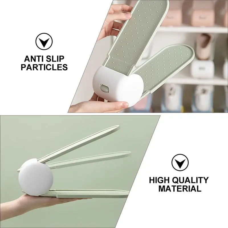 4pcs Adjustable Shoe Organizer Footwear Support Slot Space Saving Cabinet Closet Stand Shoes Storage Rack Shoebox
4pcs Adjustable Shoe Organizer Footwear Support Slot Space Saving Cabinet Closet Stand Shoes Storage Rack Shoebox