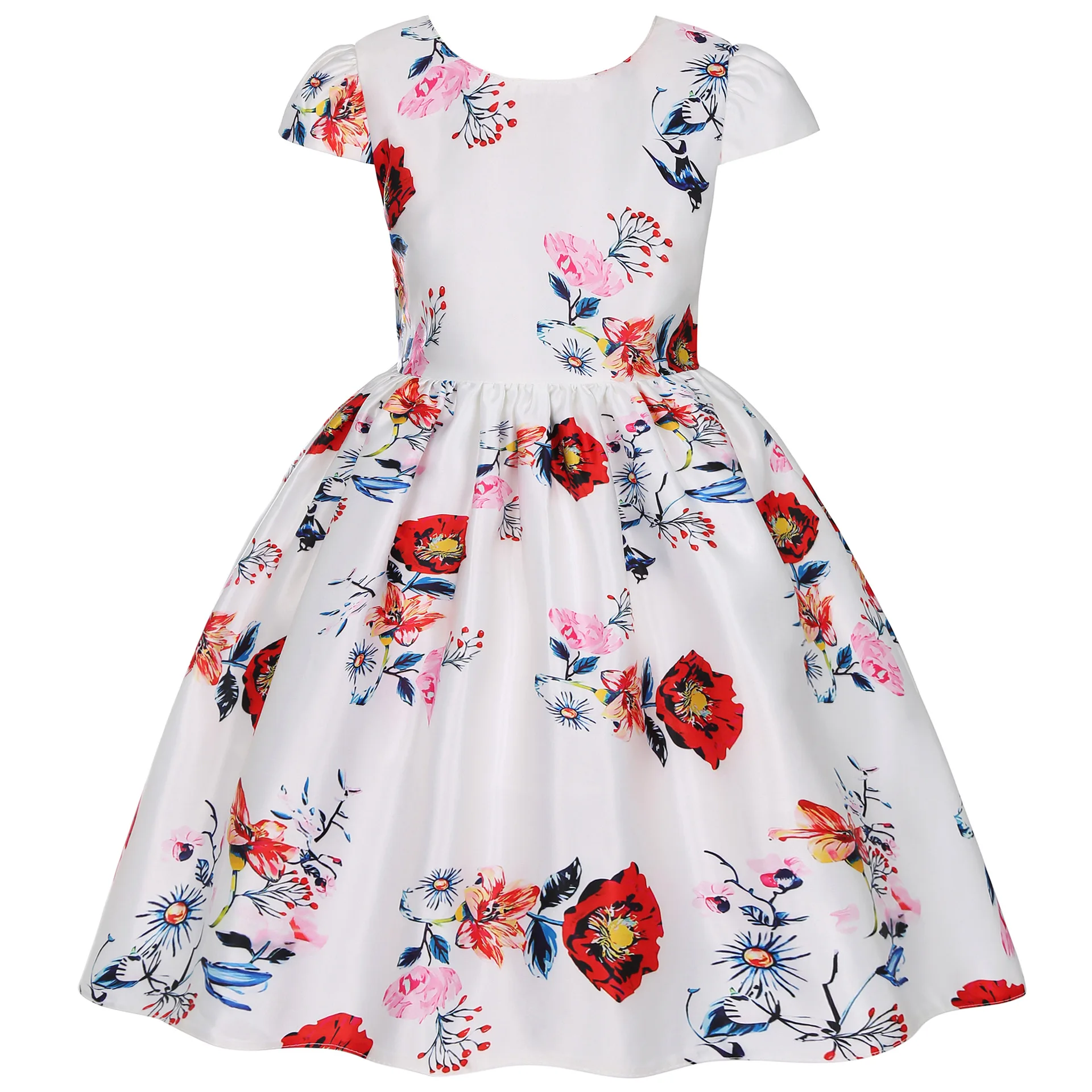 Girls Dress Summer Printed Princess Dress vestidos Kids Clothes For Girls Backless Wedding Party Dresses Children Clothing 2-10Y
Girls Dress Summer Printed Princess Dress vestidos Kids Clothes For Girls Backless Wedding Party Dresses Children Clothing 2-10Y
