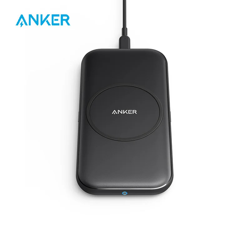 Беспроводное зарядное устройство Anker базовая панель PowerWave Qi-сертификат 7 5 Вт для