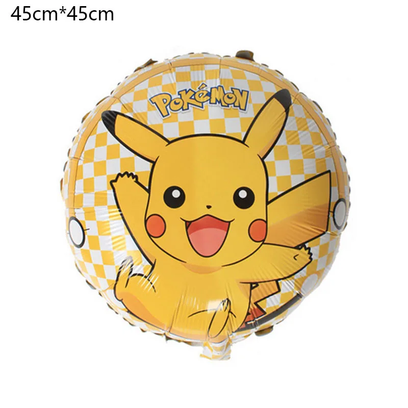 16Pcs Pokemon Aluminum Film Balloon Anime Baby Pikachu Birthday Party Decoration Set Cartoon Animals Children's Toy Gift
16Pcs Pokemon Aluminum Film Balloon Anime Baby Pikachu Birthday Party Decoration Set Cartoon Animals Children's Toy Gift